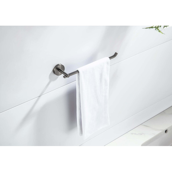 Полотенцедержатель Aquatek Бетта AQ4619BGM, цвет чёрный хром шлифованный - 4 Полотенцедержатель Aquatek Бетта AQ4619BGM, цвет чёрный хром шлифованный фото 4