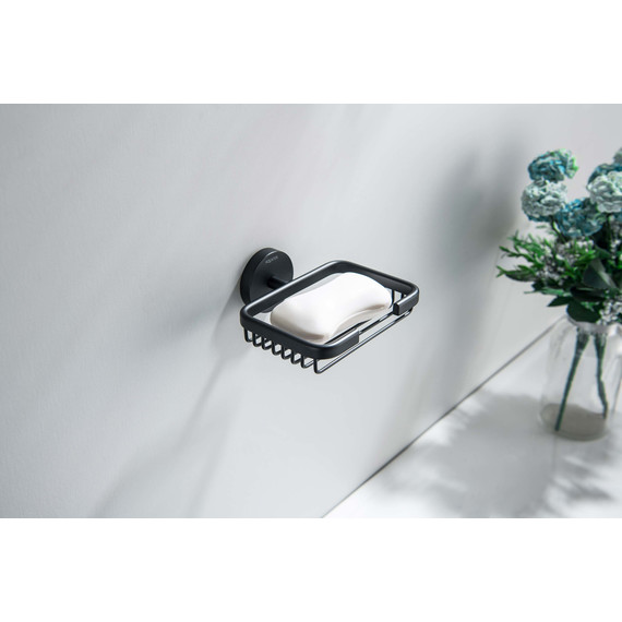 Мыльница Aquatek Бетта AQ4633MB, цвет чёрный матовый фото 3
