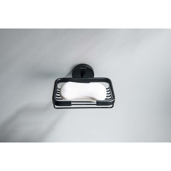 Мыльница Aquatek Бетта AQ4633MB, цвет чёрный матовый фото 5