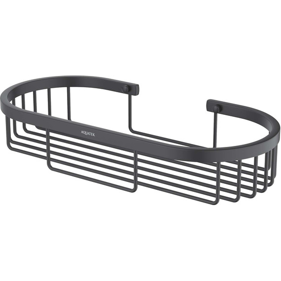 Полка Aquatek  AQ4916MB, цвет чёрный матовый фото 2