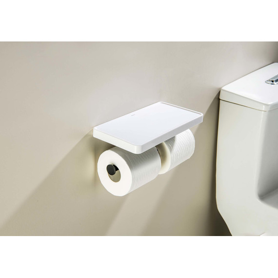 Держатель для туалетной бумаги Aquatek Европа AQ4919MB, цвет чёрный матовый фото 5