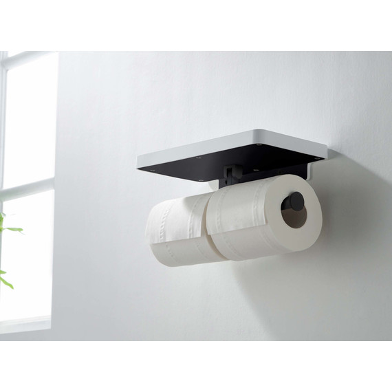 Держатель для туалетной бумаги Aquatek Европа AQ4919MB, цвет чёрный матовый фото 8