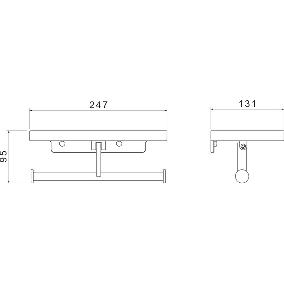 Держатель для туалетной бумаги Aquatek Европа AQ4919CR фото 13