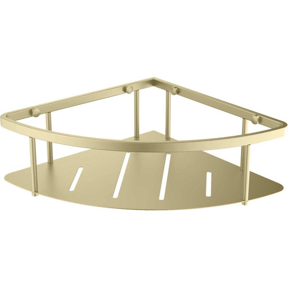 Полка угловая Aquatek AQ4926BG, цвет золото шлифованное - 2 Полка угловая Aquatek AQ4926BG, цвет золото шлифованное фото 2