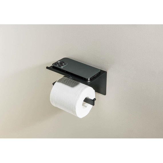 Держатель для туалетной бумаги Aquatek Либра AQ4929MB, цвет чёрный матовый - 4 Держатель для туалетной бумаги Aquatek Либра AQ4929MB, цвет чёрный матовый фото 4