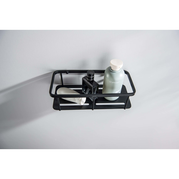 Полка Aquatek  AQ4936MB, цвет чёрный матовый фото 4