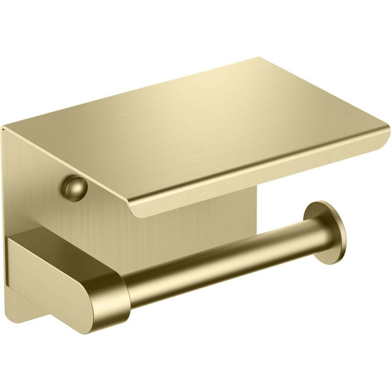 Держатель для туалетной бумаги Aquatek Европа AQ4939BG, цвет золото шлифованное фото 2