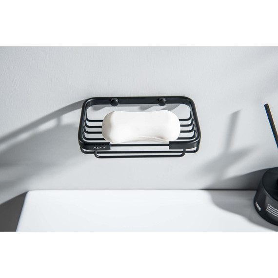 Мыльница Aquatek  AQ4946MB, цвет чёрный матовый фото 4