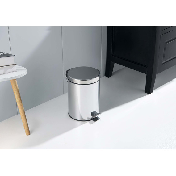 Ведро для мусора с педалью Aquatek 5 л AQ4991CR - 7 Ведро для мусора с педалью Aquatek 5 л AQ4991CR фото 7
