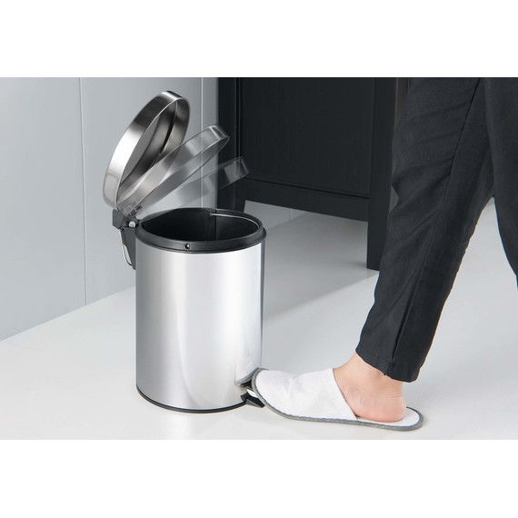 Ведро для мусора с педалью Aquatek 5 л AQ4991CR - 4 Ведро для мусора с педалью Aquatek 5 л AQ4991CR фото 4