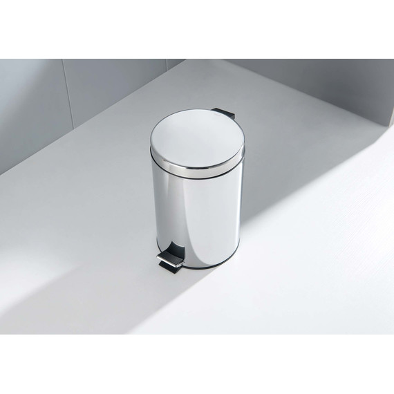 Ведро для мусора с педалью Aquatek 8 л AQ4992CR фото 4