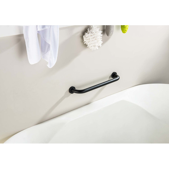 Поручень для ванны Aquatek  AQ4995MB, цвет чёрный матовый фото 4