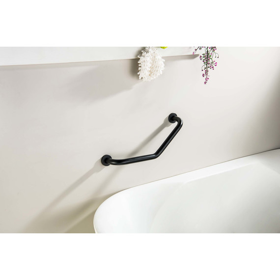 Поручень для ванны Aquatek  AQ4997MB, цвет чёрный матовый - 2 Поручень для ванны Aquatek  AQ4997MB, цвет чёрный матовый фото 2