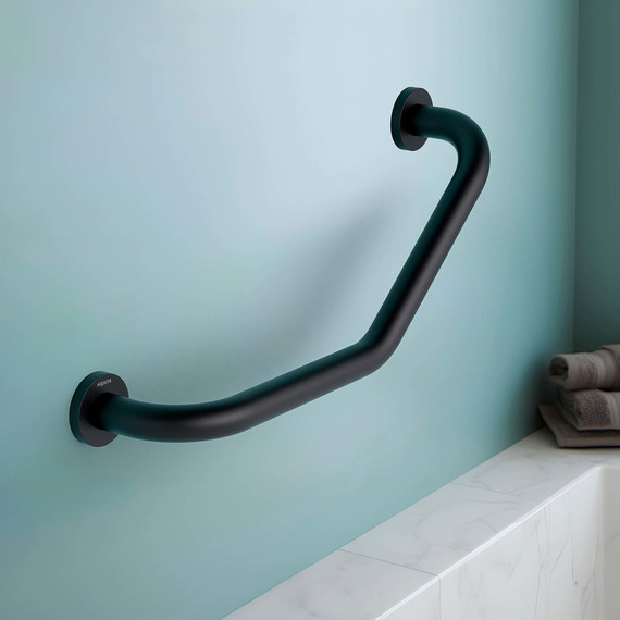 Поручень для ванны Aquatek  AQ4997MB, цвет чёрный матовый - 3 Поручень для ванны Aquatek  AQ4997MB, цвет чёрный матовый фото 3