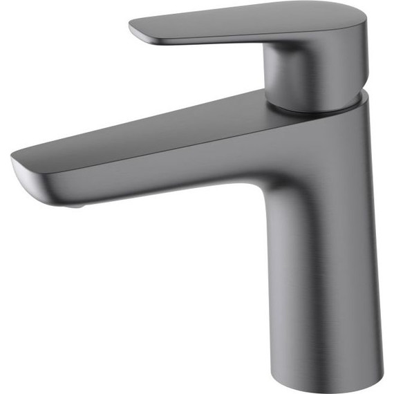 Смеситель для раковины Aquatek Бетта AQ1110BGM, чёрный хром шлифованный, Цвет производителя: оружейная сталь фото 2