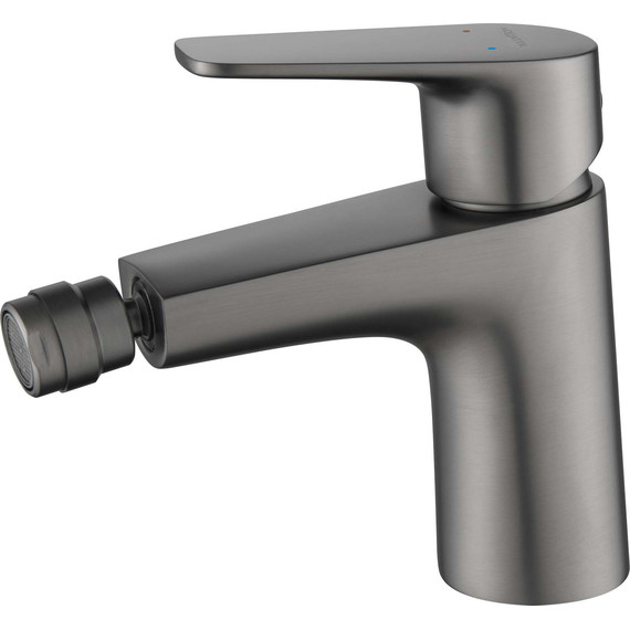 Смеситель для биде Aquatek Бетта AQ1118BGM, чёрный хром шлифованный, Цвет производителя: оружейная сталь - 4 Смеситель для биде Aquatek Бетта AQ1118BGM, чёрный хром шлифованный, Цвет производителя: оружейная сталь фото 4