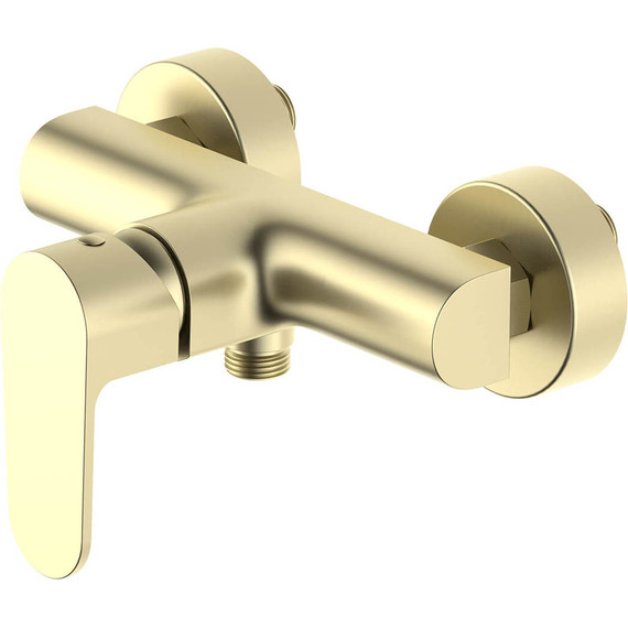 Смеситель для душа Aquatek Оберон AQ1260BG, золото шлифованное, Цвет производителя: золото шлифованное фото 2