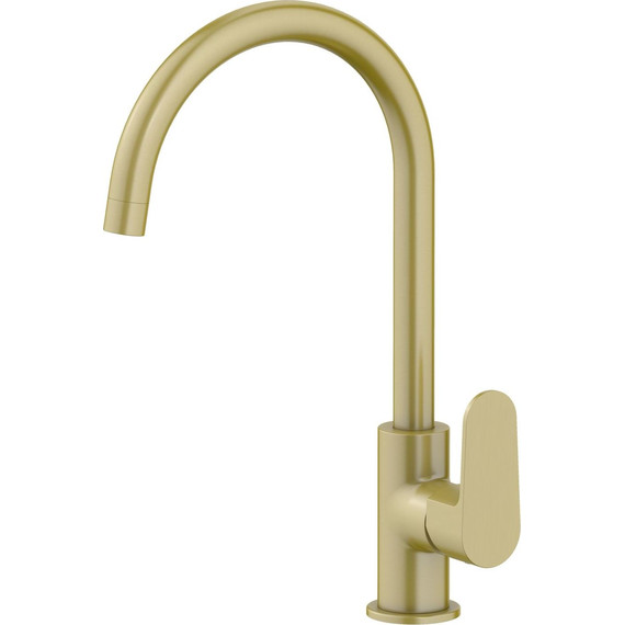 Смеситель для кухни Aquatek Оберон AQ1282BG, золото шлифованное, Цвет производителя: золото шлифованное фото 2