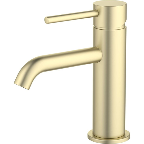 Смеситель для раковины Aquatek Европа AQ1310BG, золото шлифованное, Цвет производителя: золото шлифованное фото 2