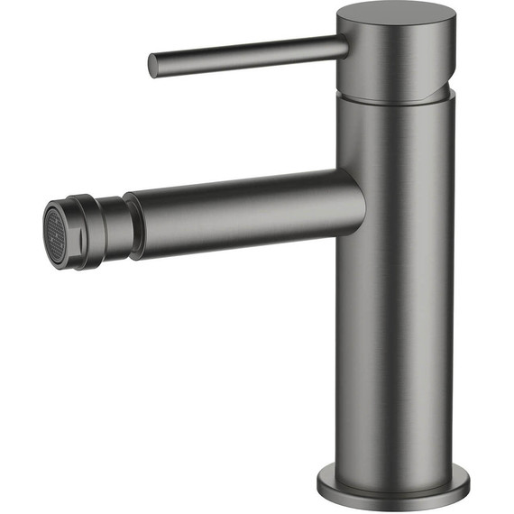 Смеситель для биде Aquatek Европа AQ1318BGM, чёрный хром шлифованный, Цвет производителя: оружейная сталь - 2 Смеситель для биде Aquatek Европа AQ1318BGM, чёрный хром шлифованный, Цвет производителя: оружейная сталь фото 2