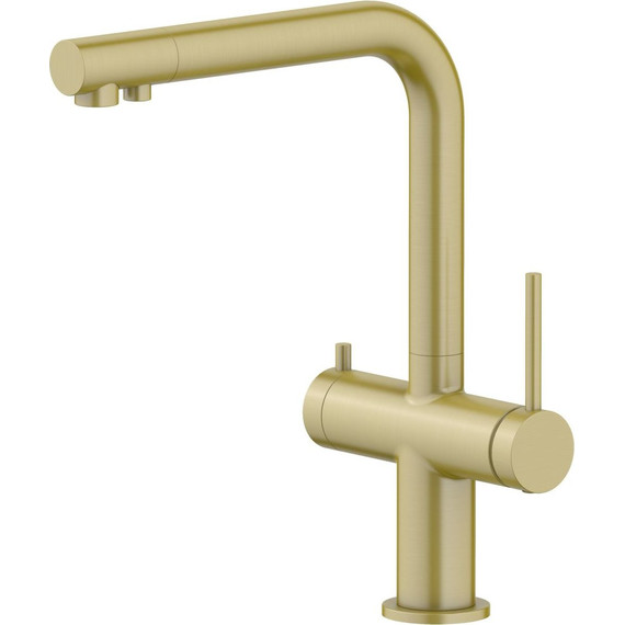 Смеситель для кухни Aquatek Европа AQ1385BG, золото шлифованное, Цвет производителя: золото шлифованное фото 2