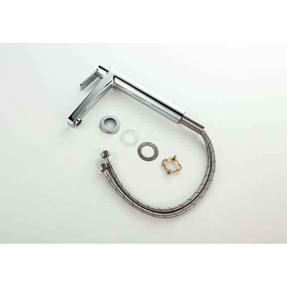 Смеситель для раковины высокий Aquatek Лугано AQ1704CR фото 3