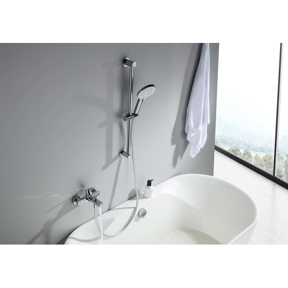 Смеситель для ванны Aquatek Лугано AQ1748CR (с душевым гарнитуром) фото 7