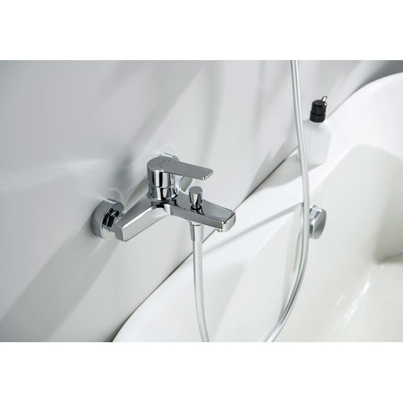 Смеситель для ванны Aquatek Лугано AQ1748CR (с душевым гарнитуром) фото 12