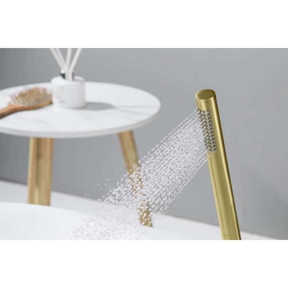 Ручной душ Aquatek Европа AQ2002BG, золото шлифованное фото 5