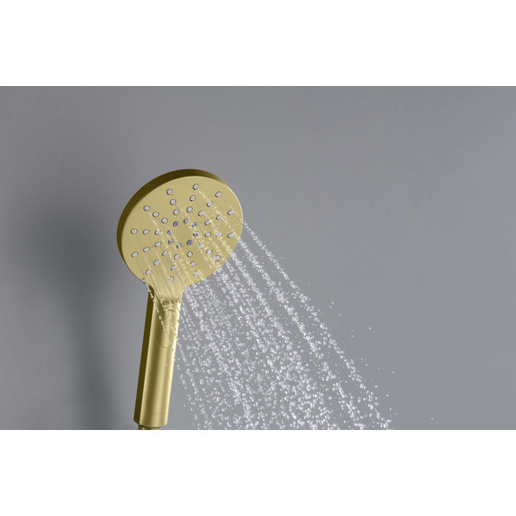 Ручной душ Aquatek Оберон AQ2006BG, золото шлифованное фото 6