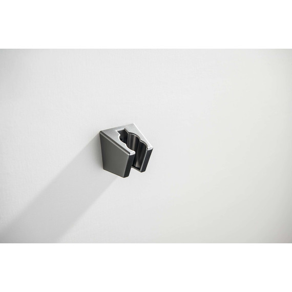 Душевой гарнитур Aquatek Бетта AQ2032BGM, чёрный хром шлифованный фото 4