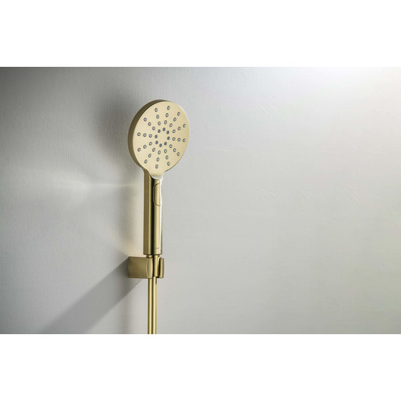 Душевой гарнитур Aquatek Оберон AQ2033BG, золото шлифованное фото 6