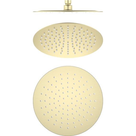 Верхний душ Aquatek 250x250 AQ2073BG, золото шлифованное фото 2