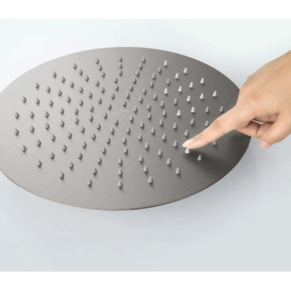 Верхний душ Aquatek 300x300 AQ2075BGM, оружейная сталь фото 3