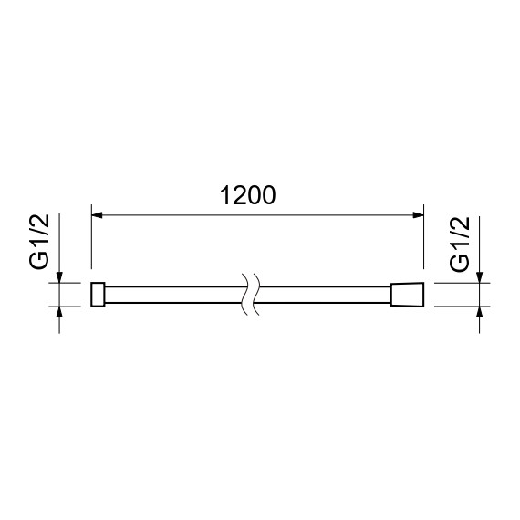 Душевой шланг Aquatek AQ2103BG, золото шлифованное фото 4