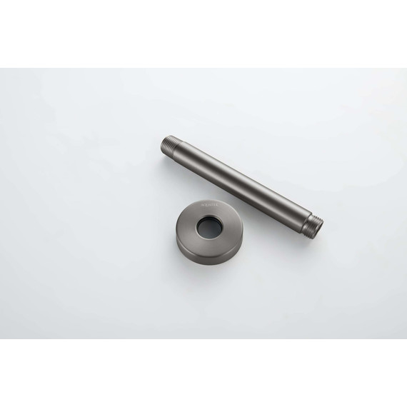 Кронштейн потолочный для верхнего душа Aquatek 150 мм AQ2171BGM, чёрный хром шлифованный фото 3