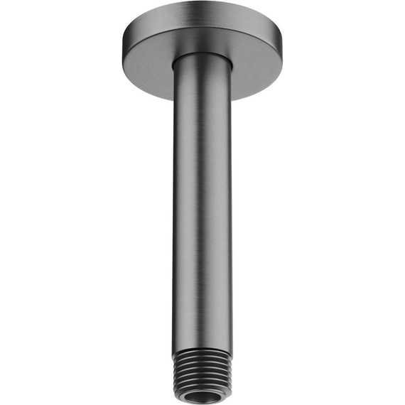 Кронштейн потолочный для верхнего душа Aquatek 150 мм AQ2171BGM, чёрный хром шлифованный фото 2