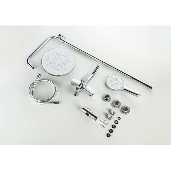 Душевая стойка Aquatek Лугано AQ2740CR - 2 Душевая стойка Aquatek Лугано AQ2740CR фото 2