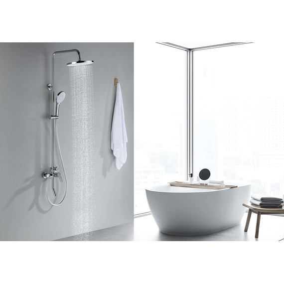 Душевая стойка Aquatek Лугано AQ2740CR - 8 Душевая стойка Aquatek Лугано AQ2740CR фото 8