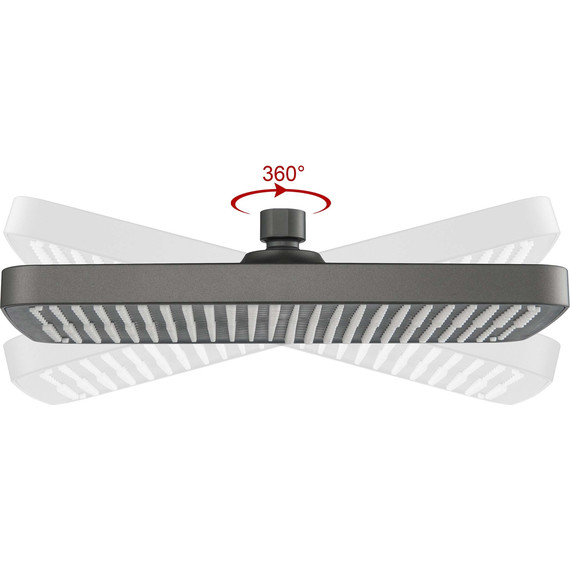 Душевая стойка Aquatek Поларис AQ3040BGM (с гигиеническим душем) чёрный хром шлифованный, Цвет производителя: оружейная сталь фото 7