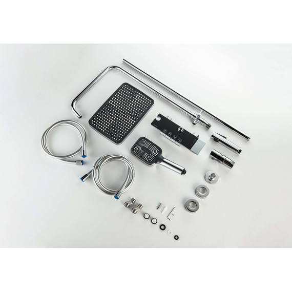 Душевая стойка Aquatek Поларис AQ3040CR (с гигиеническим душем), Цвет производителя: хром фото 3