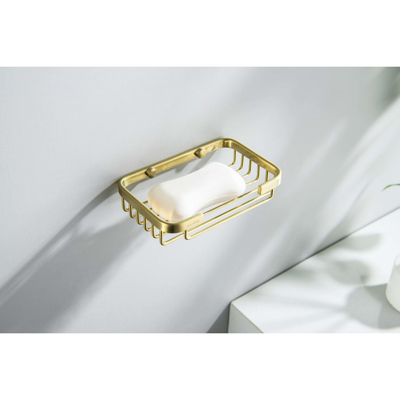 Мыльница Aquatek AQ4946BG, цвет золото шлифованное фото 5