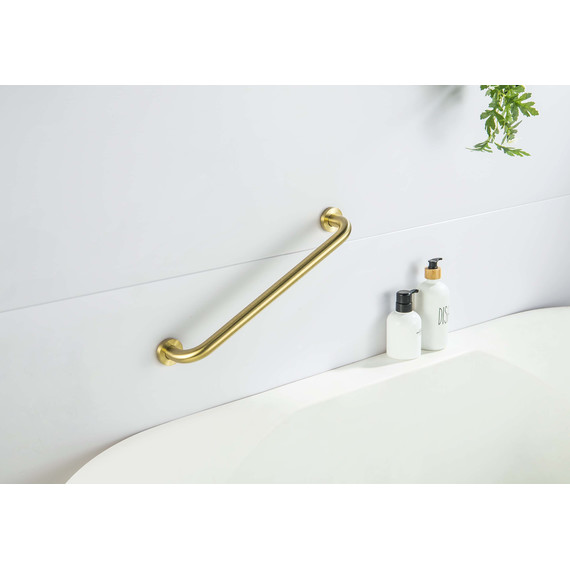 Поручень для ванны Aquatek 45 см AQ4995BG, цвет золото шлифованное фото 4