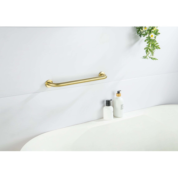 Поручень для ванны Aquatek 45 см AQ4995BG, цвет золото шлифованное фото 6