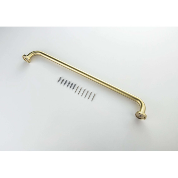 Поручень для ванны Aquatek 65 см AQ4996BG, цвет золото шлифованное фото 3