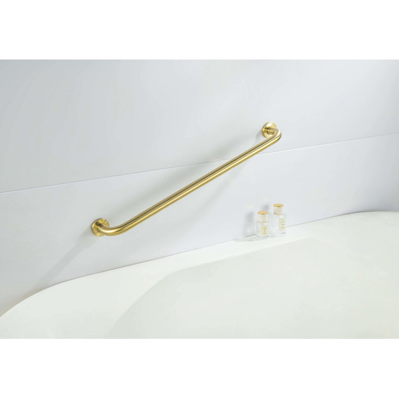 Поручень для ванны Aquatek 65 см AQ4996BG, цвет золото шлифованное фото 4