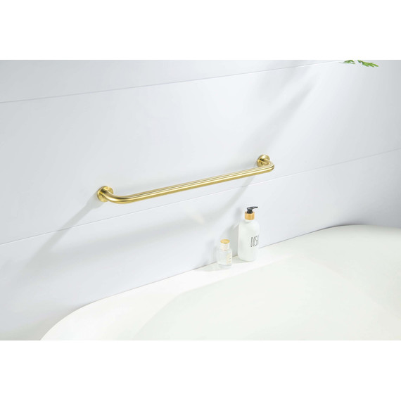 Поручень для ванны Aquatek 65 см AQ4996BG, цвет золото шлифованное фото 6