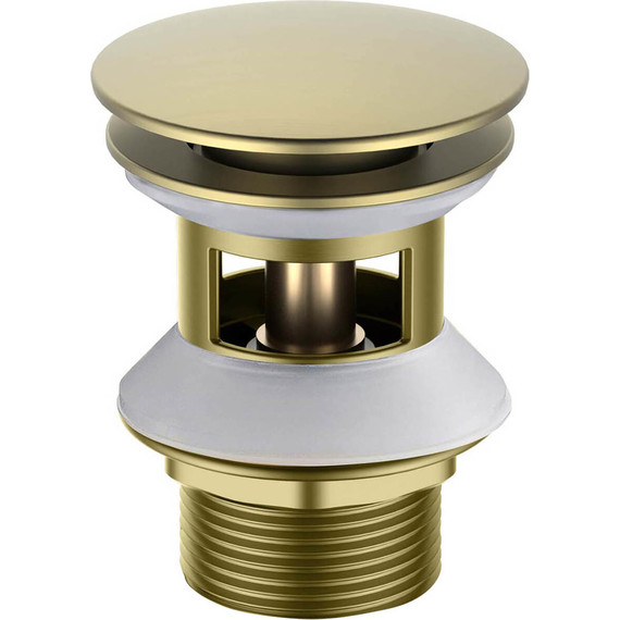 Донный клапан Aquatek AQ6002BG, золото шлифованное - 2 Донный клапан Aquatek AQ6002BG, золото шлифованное фото 2