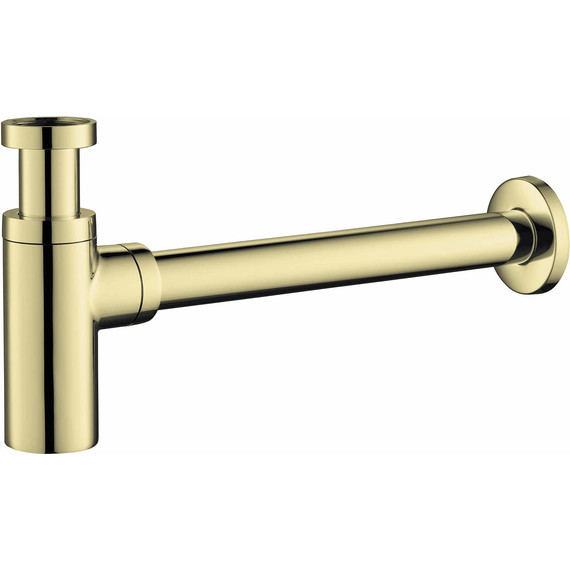 Сифон для умывальника Aquatek AQ6012PG, золото полированное фото 2