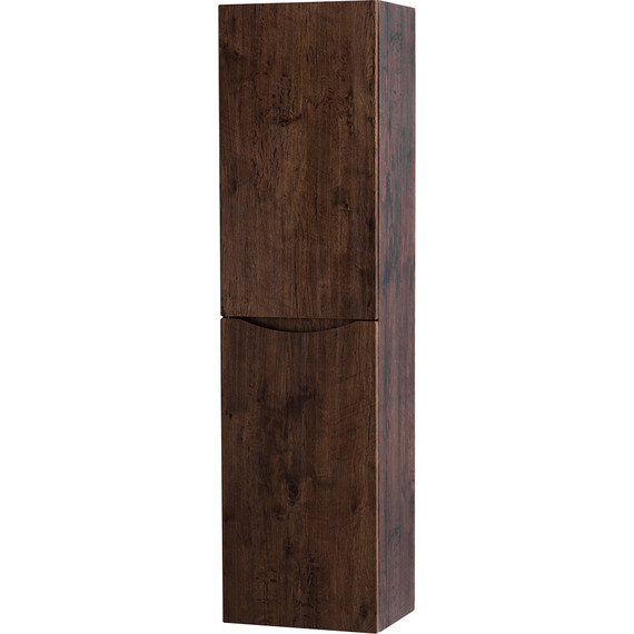 Пенал подвесной BelBagno FLY-MARINO-1500-2A-SC-RW-P-R 40 см, правый, Rovere Moro фото 2